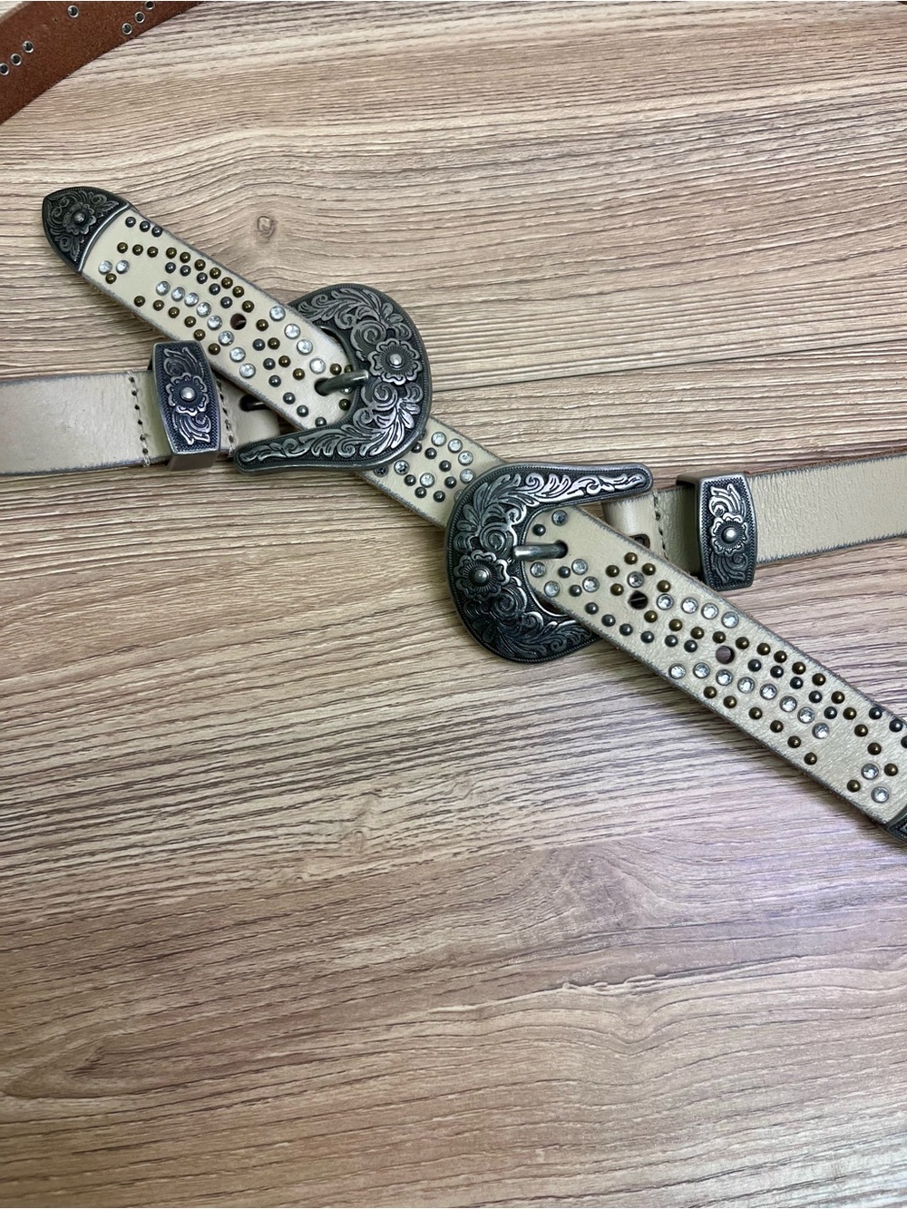 Idyllwind Double Buckle Studded Miranda Lambert belt M/L - Picture 6 of 6